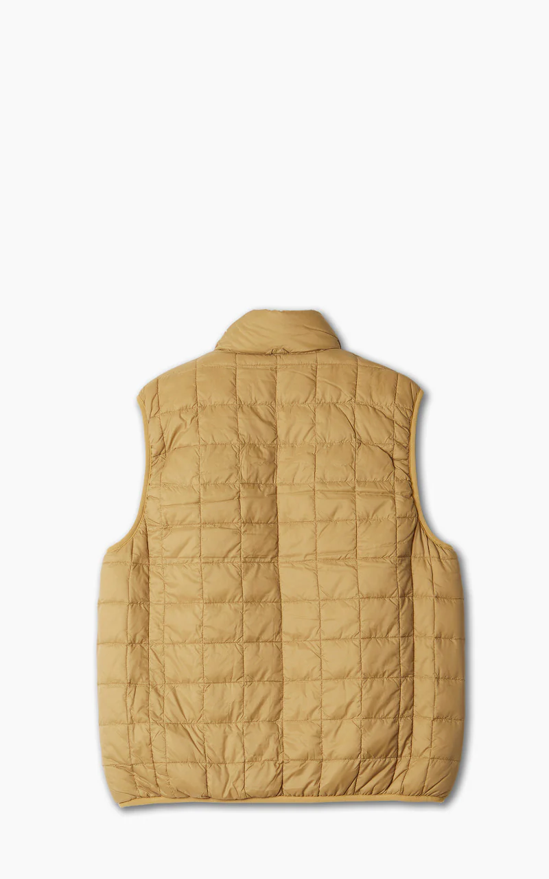 Taion Mountain Reversible Down x Boa Vest Beige/Black - Image 14