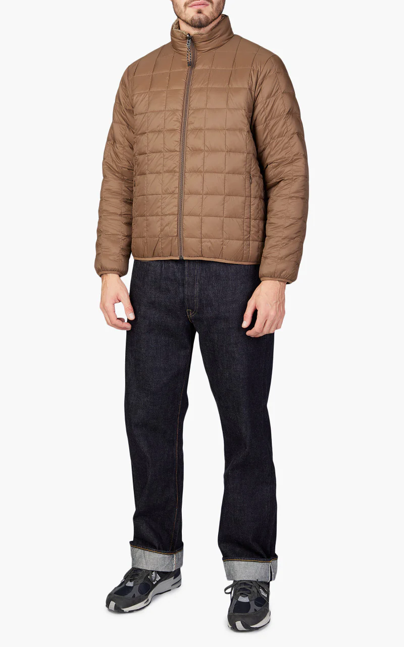 Taion Reversible Down x Boa Jacket Light Brown/Beige - Image 2