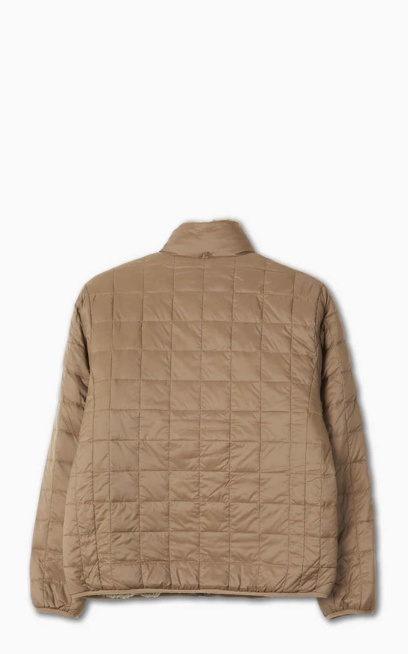 Taion Reversible Down x Boa Jacket Light Brown/Beige - Image 3