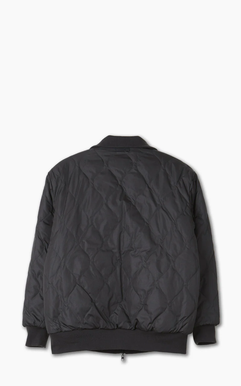 Taion Reversible Military High Neck Down Jacket Black/Black - Image 3