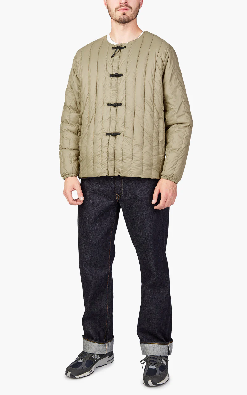 Taion x Beams Lights Reversible China Inner Jacket Beige/Black - Image 3