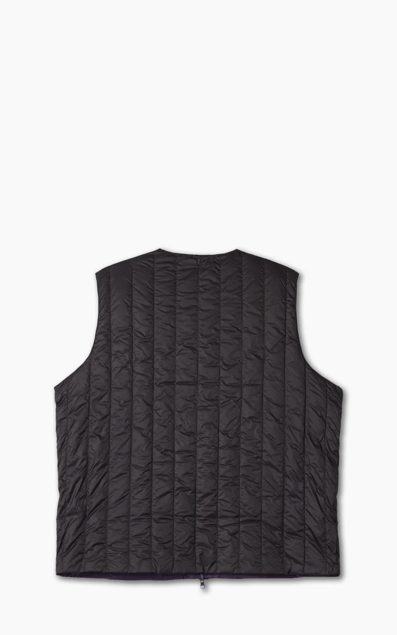 Taion x Beams Lights Reversible China Inner Vest Black/Purple - Image 4