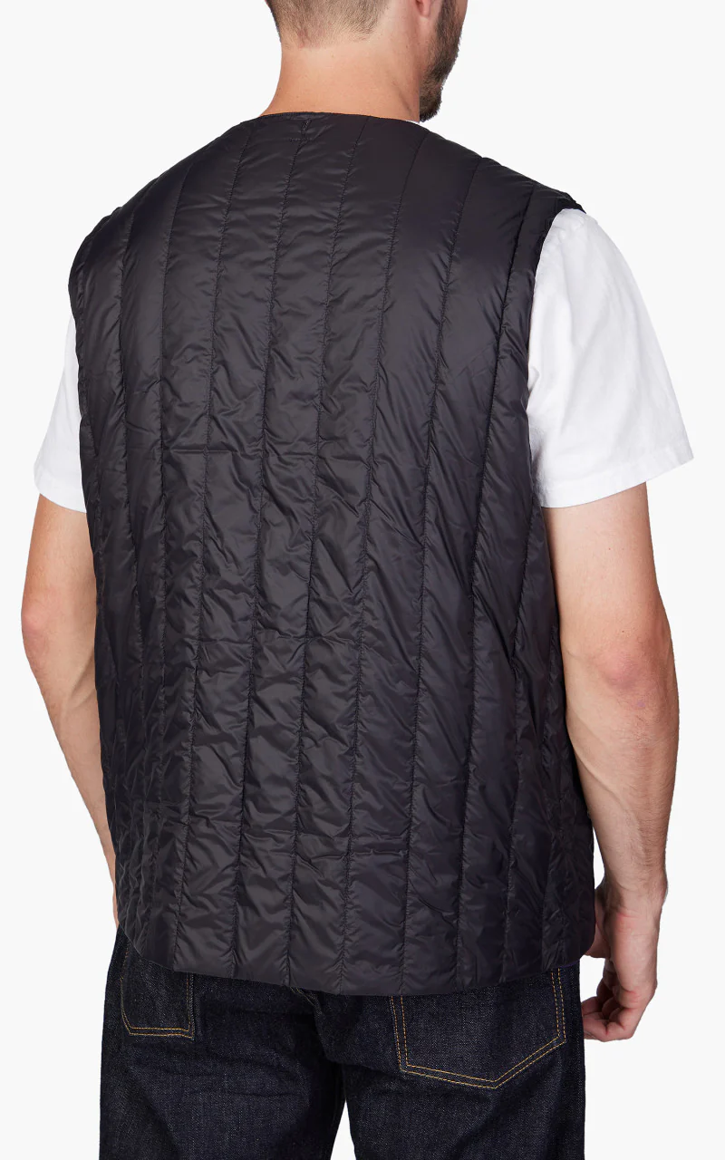 Taion x Beams Lights Reversible China Inner Vest Black/Purple - Image 8