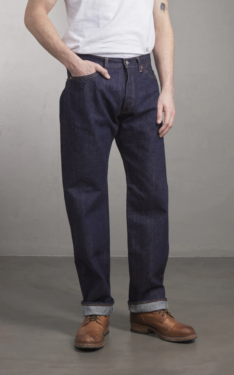 TCB 60's Jeans Selvedge Indigo - Image 2