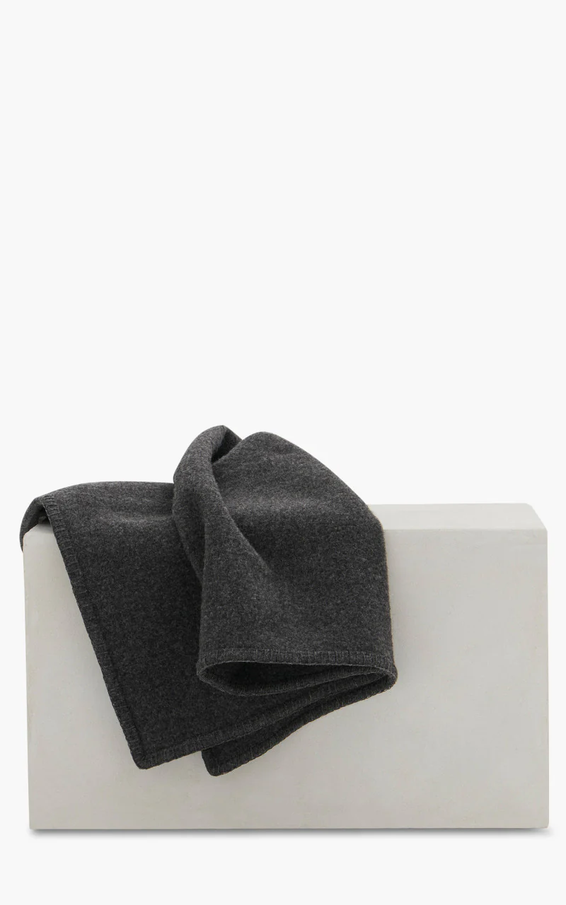 TEKLA Merino Wool Blanket Solid Grey Melange - Image 3