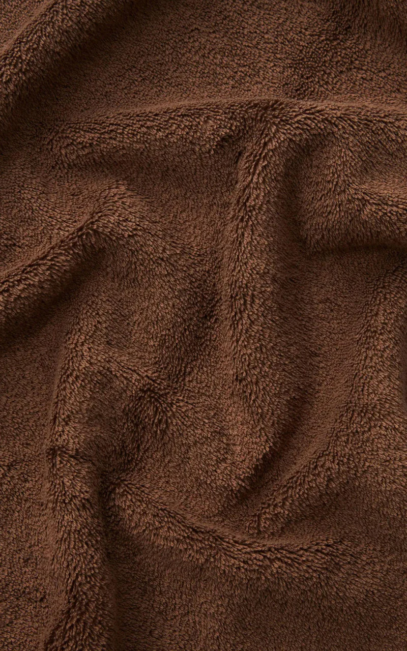 TEKLA Terry Towel Solid Kodiak Brown - Image 6