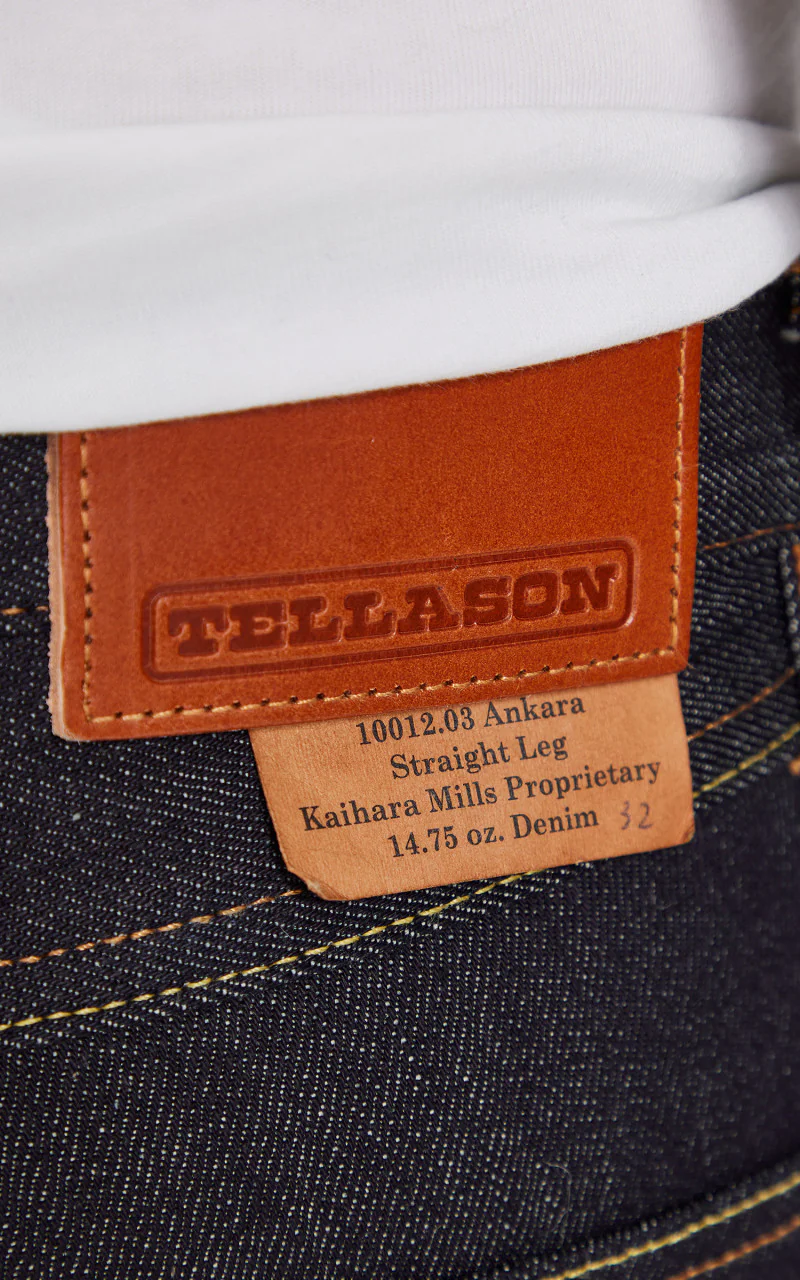 Tellason Ankara Kaihara Mills Indigo Selvage 14.75oz - Image 6