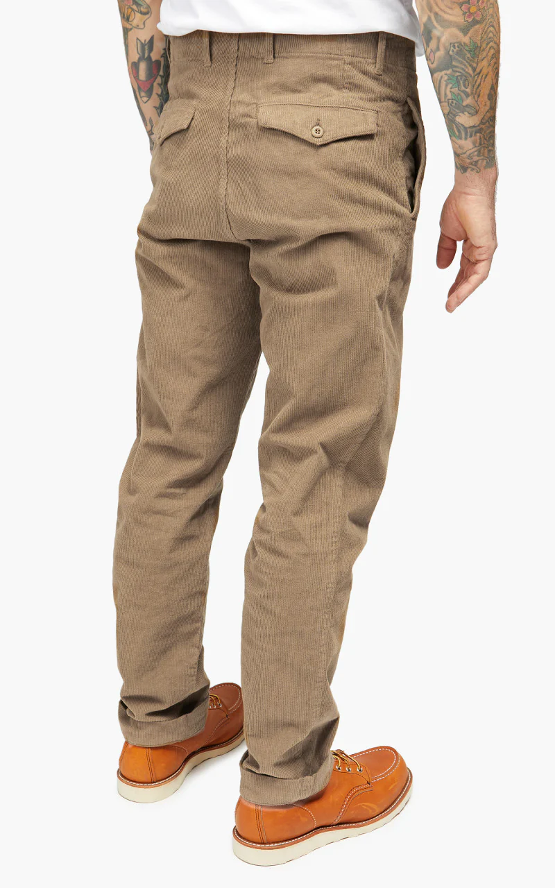 Tellason Army Chino Vell 11 Cord Taupe - Image 5