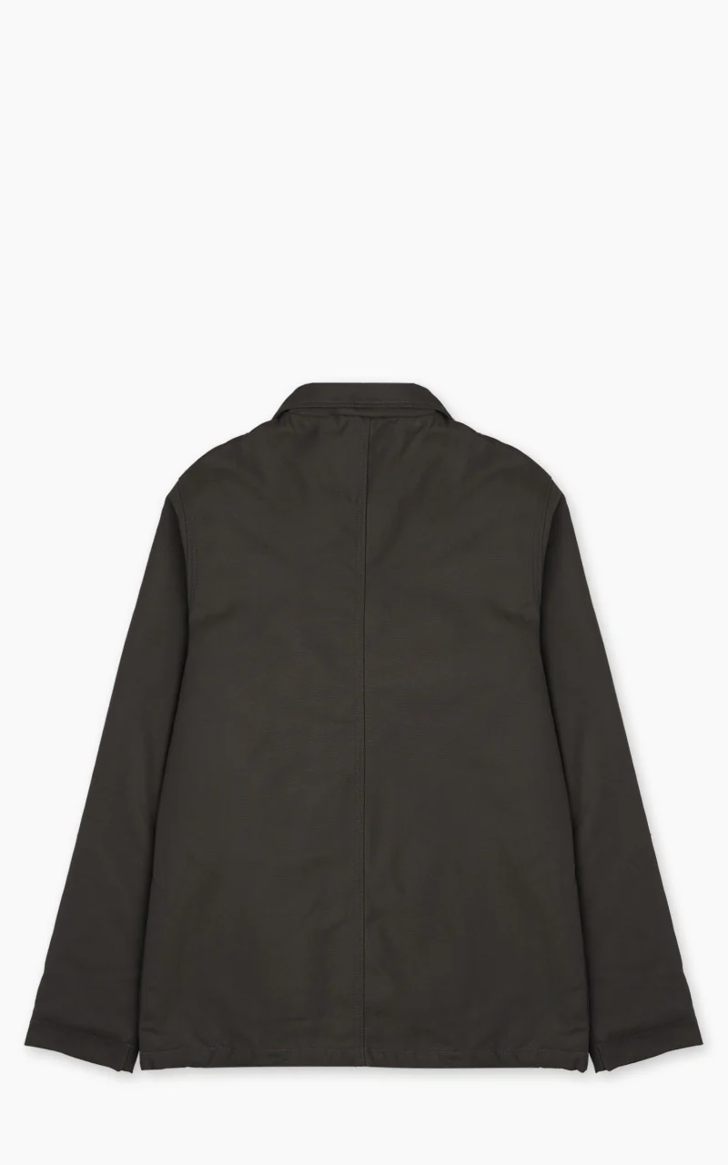Tellason Baker Jacket Japanese Canvas Lined Brown - Image 3