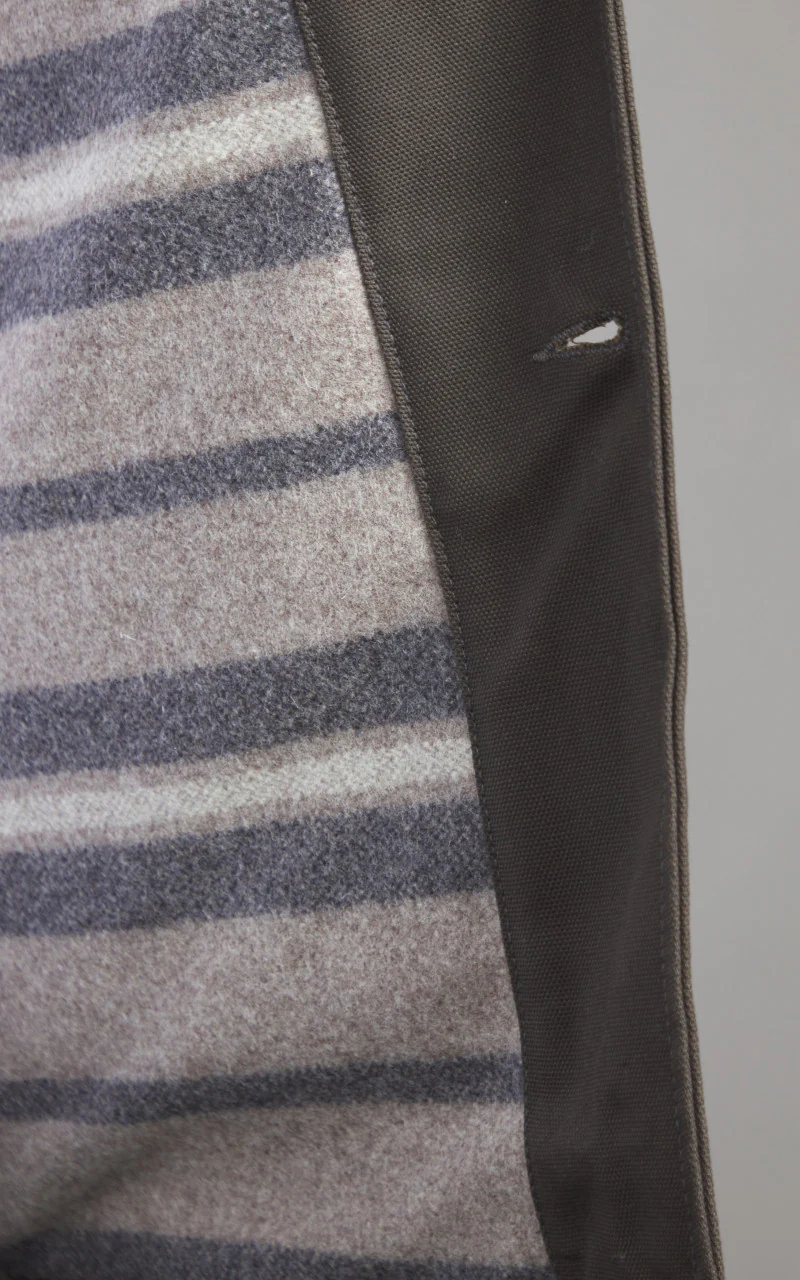 Tellason Baker Jacket Japanese Canvas Lined Brown - Image 5