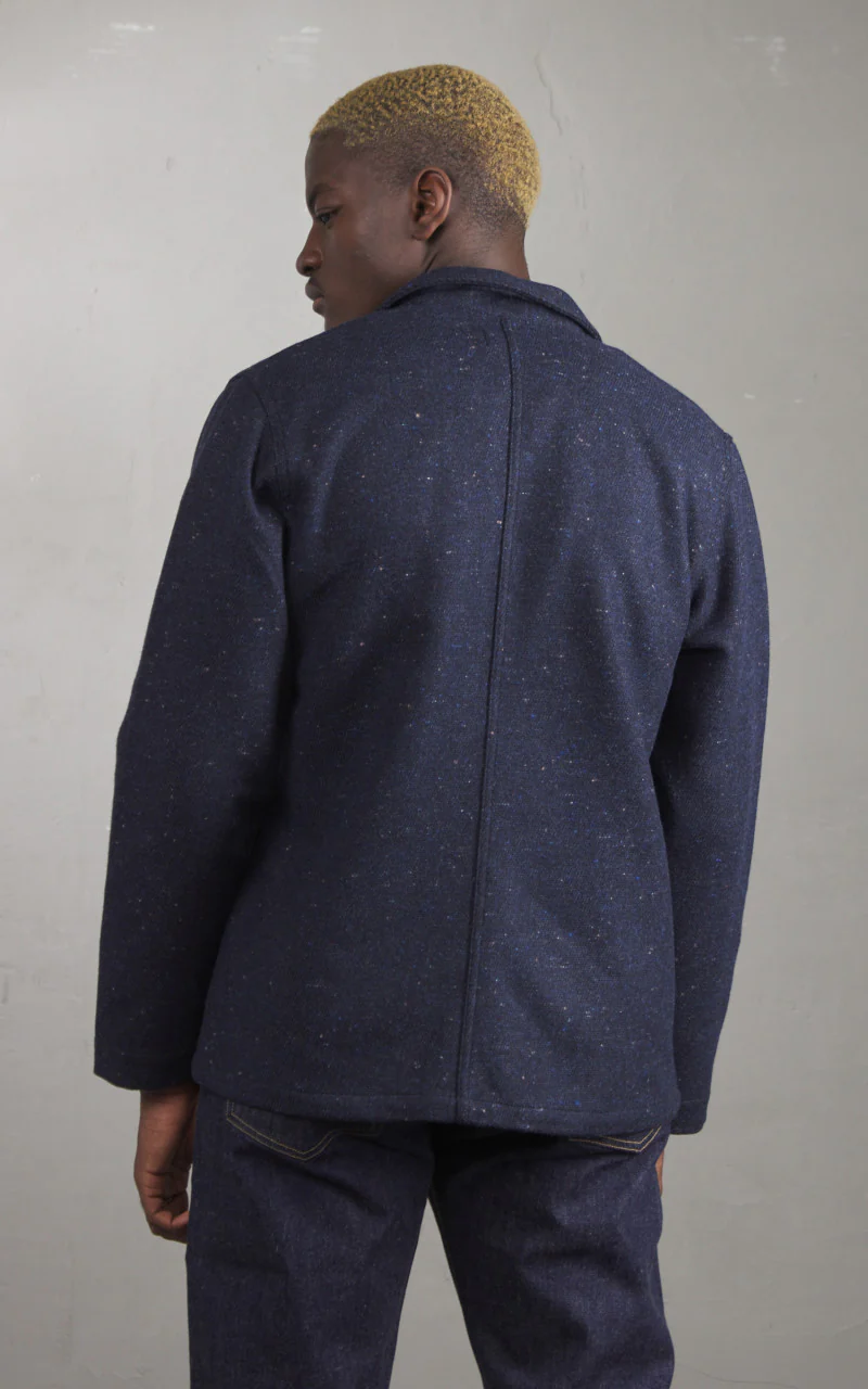 Tellason Baker Jacket Tommy Wool Navy - Image 6