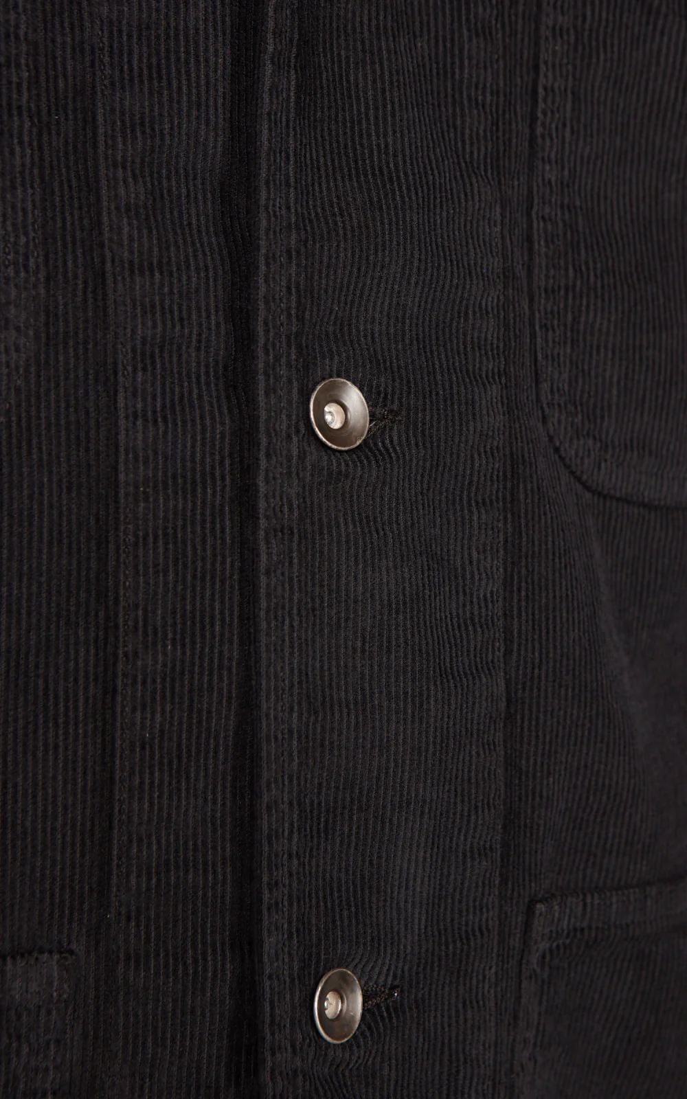 Tellason Baker Jacket Vell Millerighe Corduroy Black - Image 4