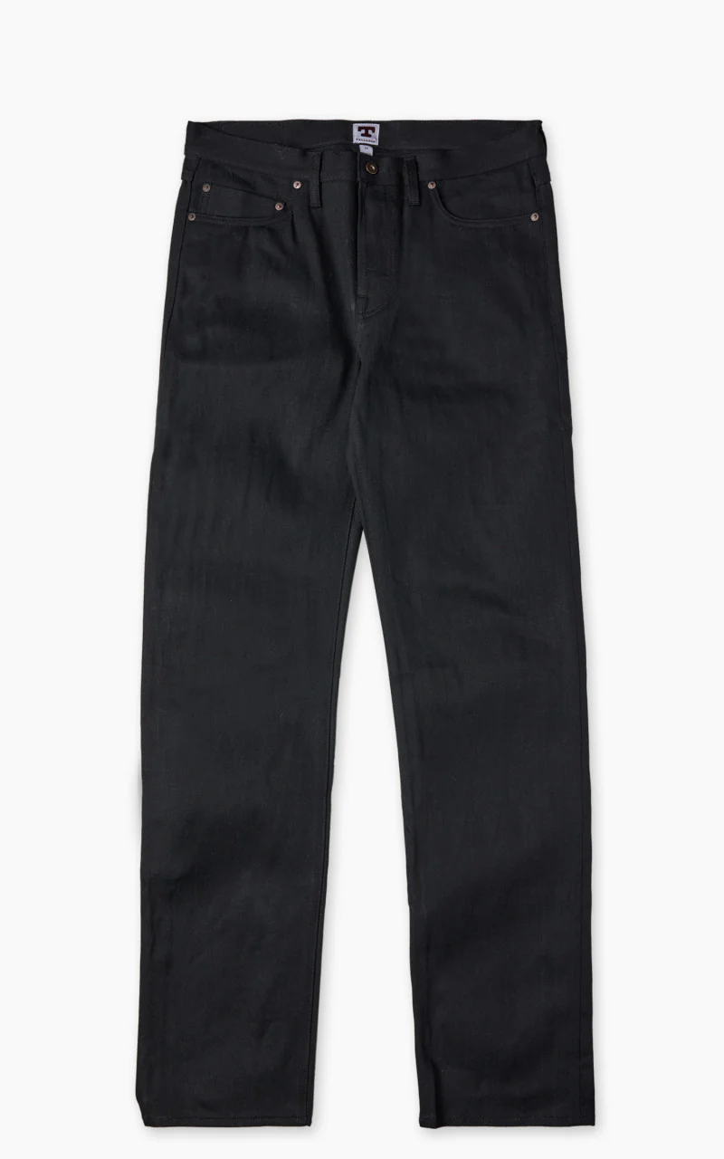 Tellason Blubaugh Kaihara Mill Selvage Unwashed Black 13.5oz