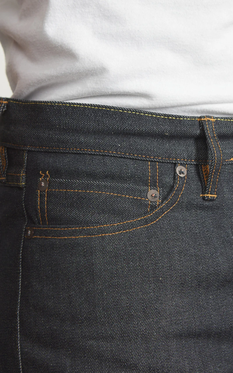 Tellason Blubaugh Kaihara Mills Selvage Unwashed Indigo 12.5oz - Image 5