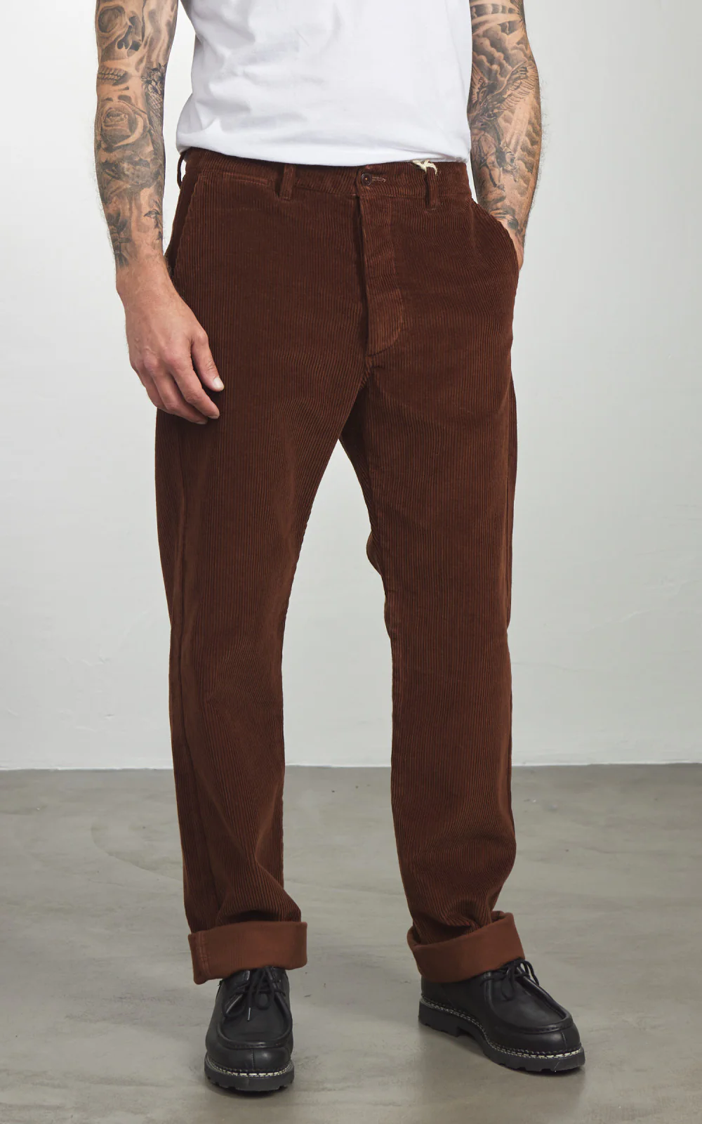 Tellason Chino Kindermann Corduroy Brown - Image 2
