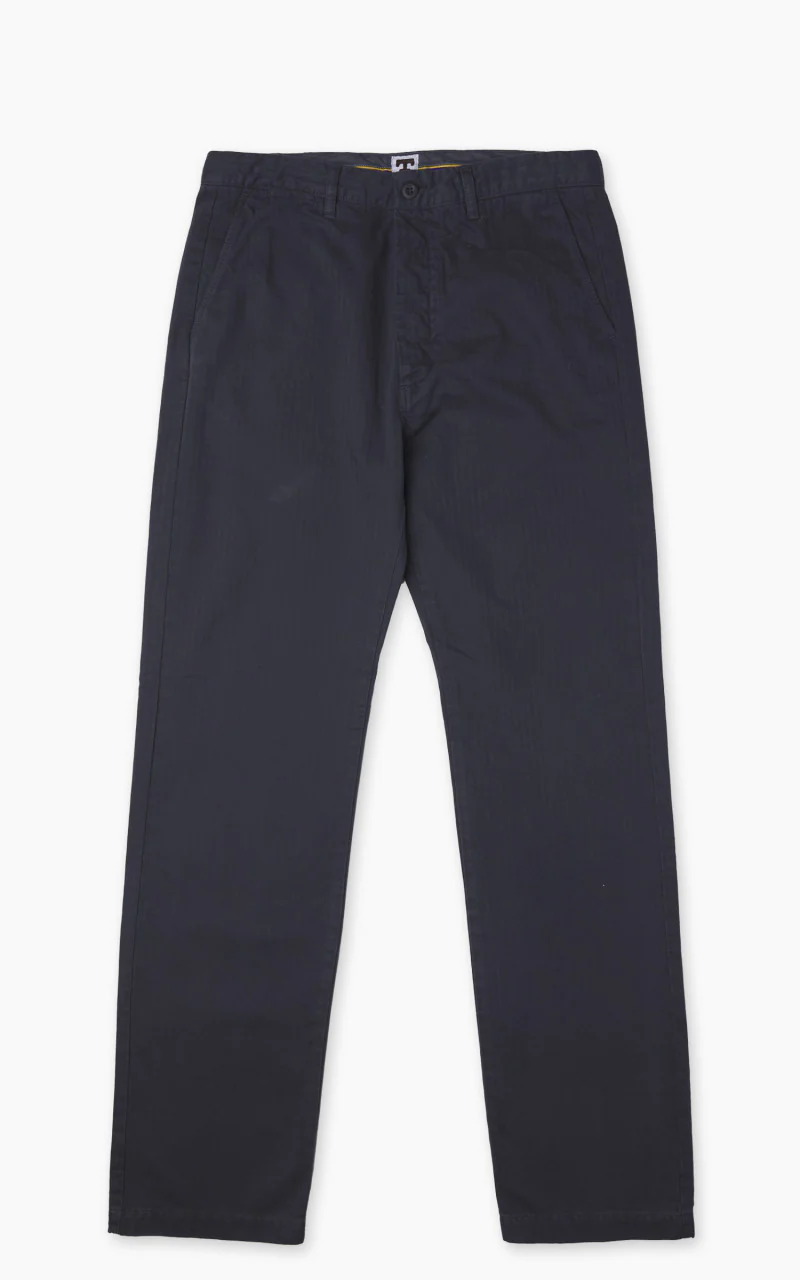 Tellason Chino Pant Herringbone Twill Dark Navy