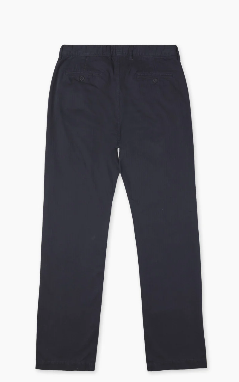 Tellason Chino Pant Herringbone Twill Dark Navy - Image 5