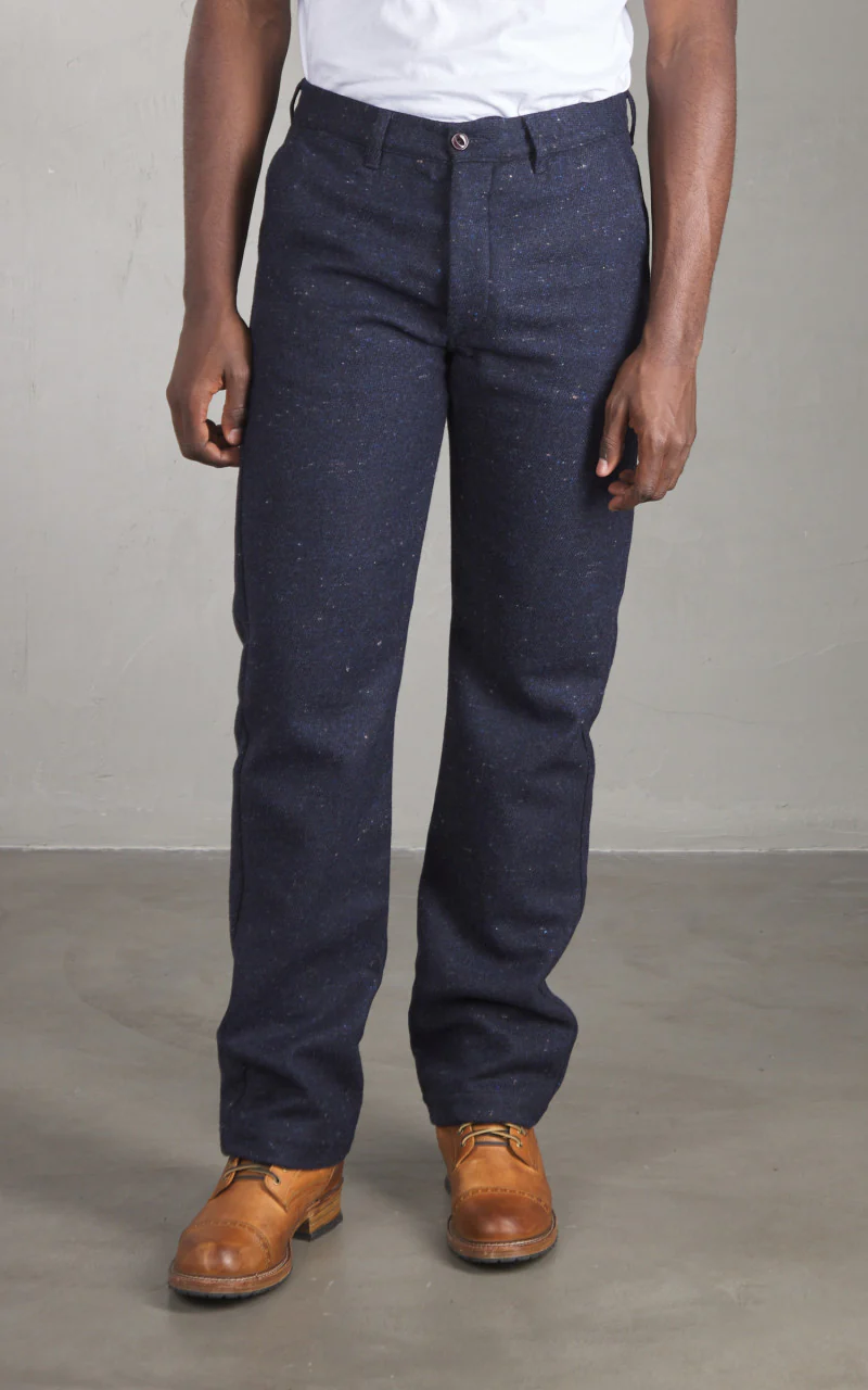 Tellason Chino Pant Tommy Wool Navy - Image 2