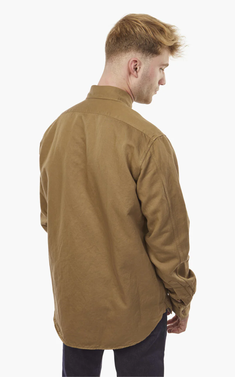 Tellason Clampdown Shirt Mustard - Image 6