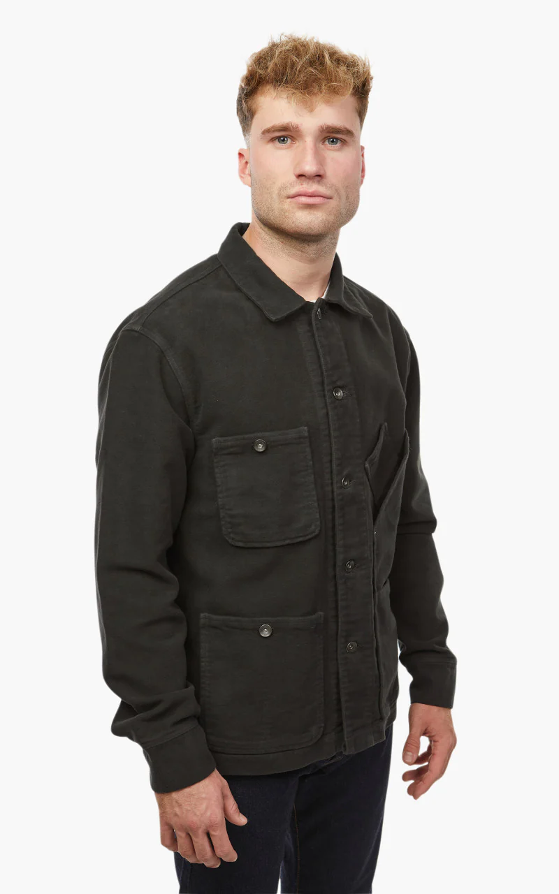 Tellason Coverall Jacket Heavy Moleskin Espresso - Image 4