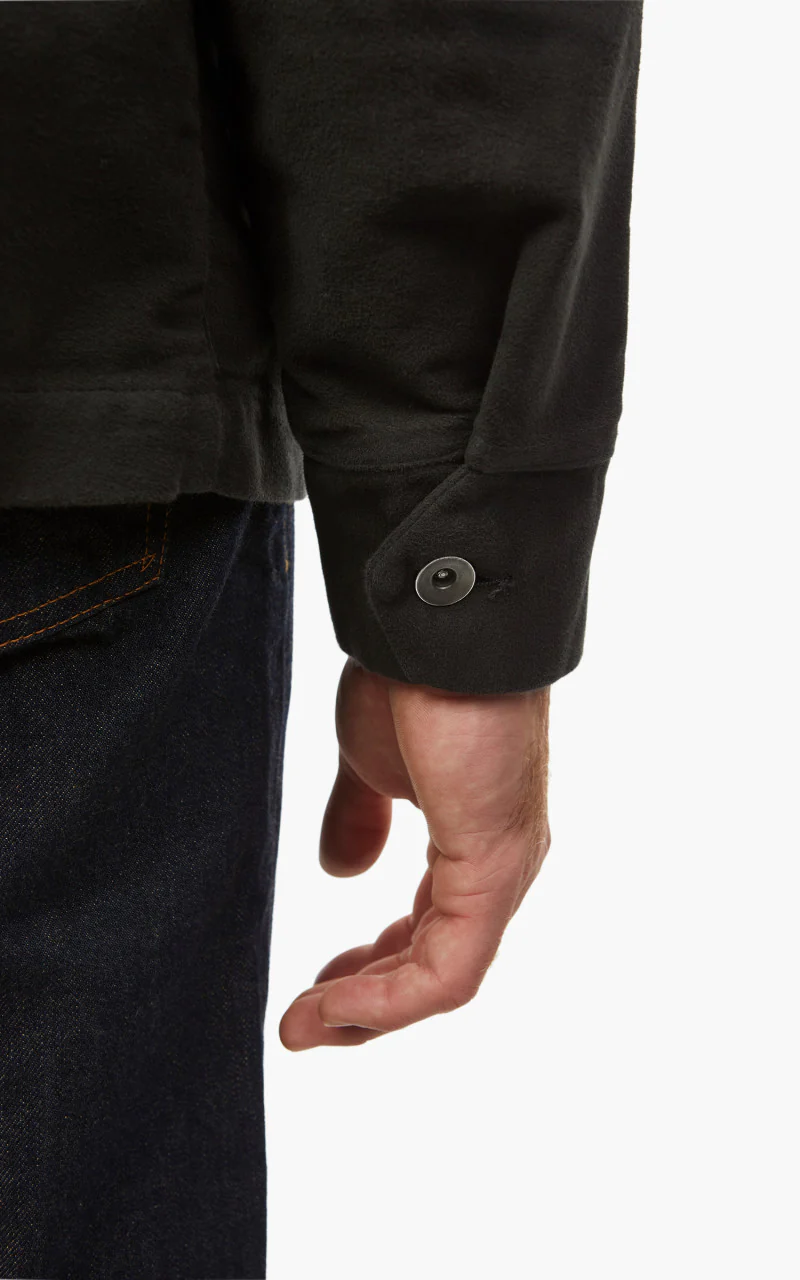 Tellason Coverall Jacket Heavy Moleskin Espresso - Image 6