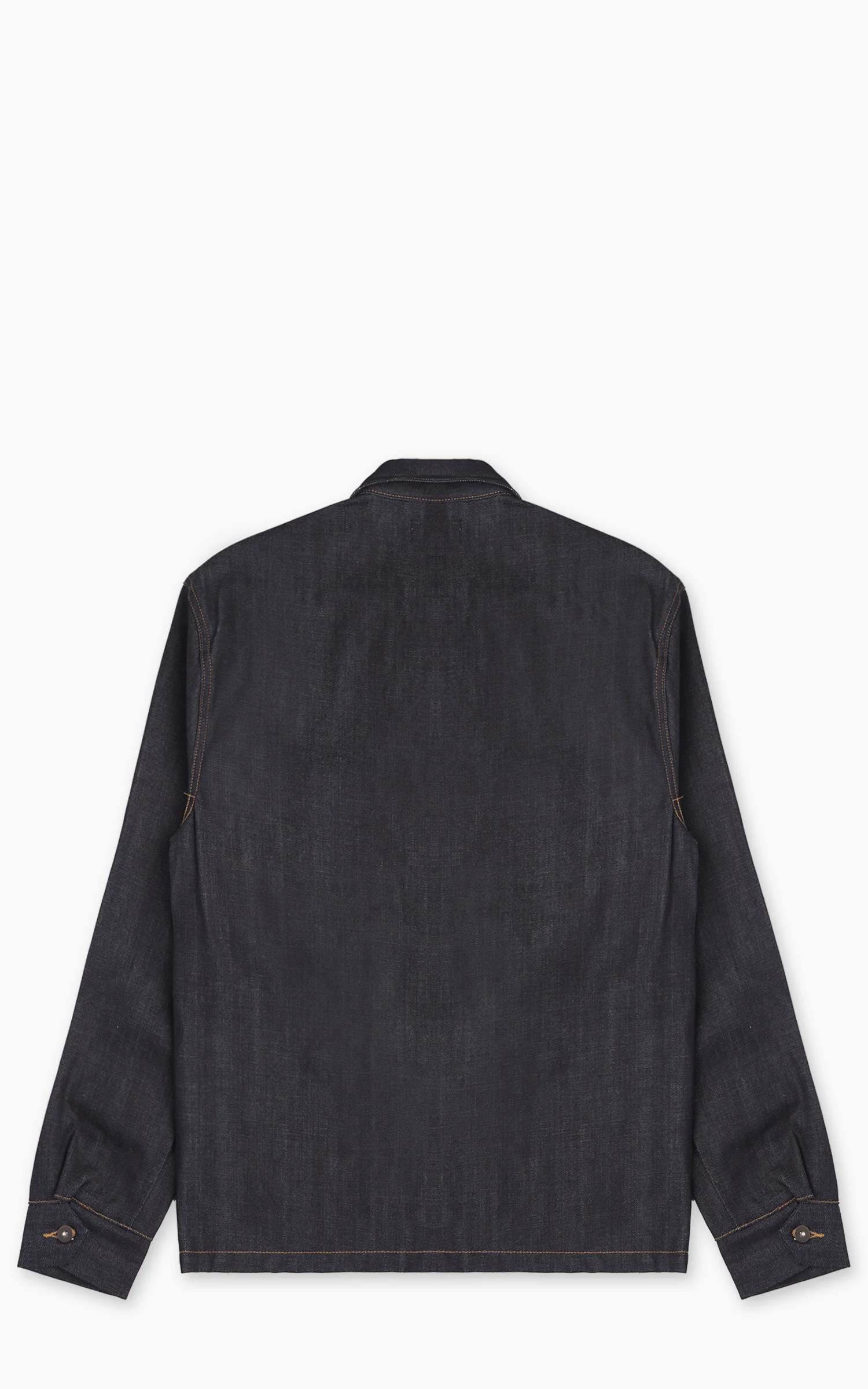 Tellason Coverall Jacket Selvedge Denim Indigo 14.75oz - Image 3