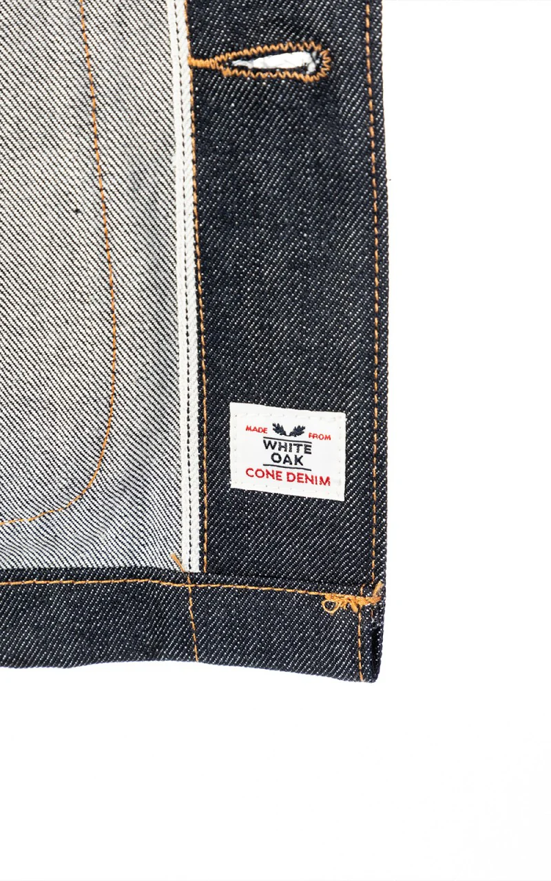 Tellason Coverall Jacket Selvedge Denim Indigo 12.5oz - Image 9