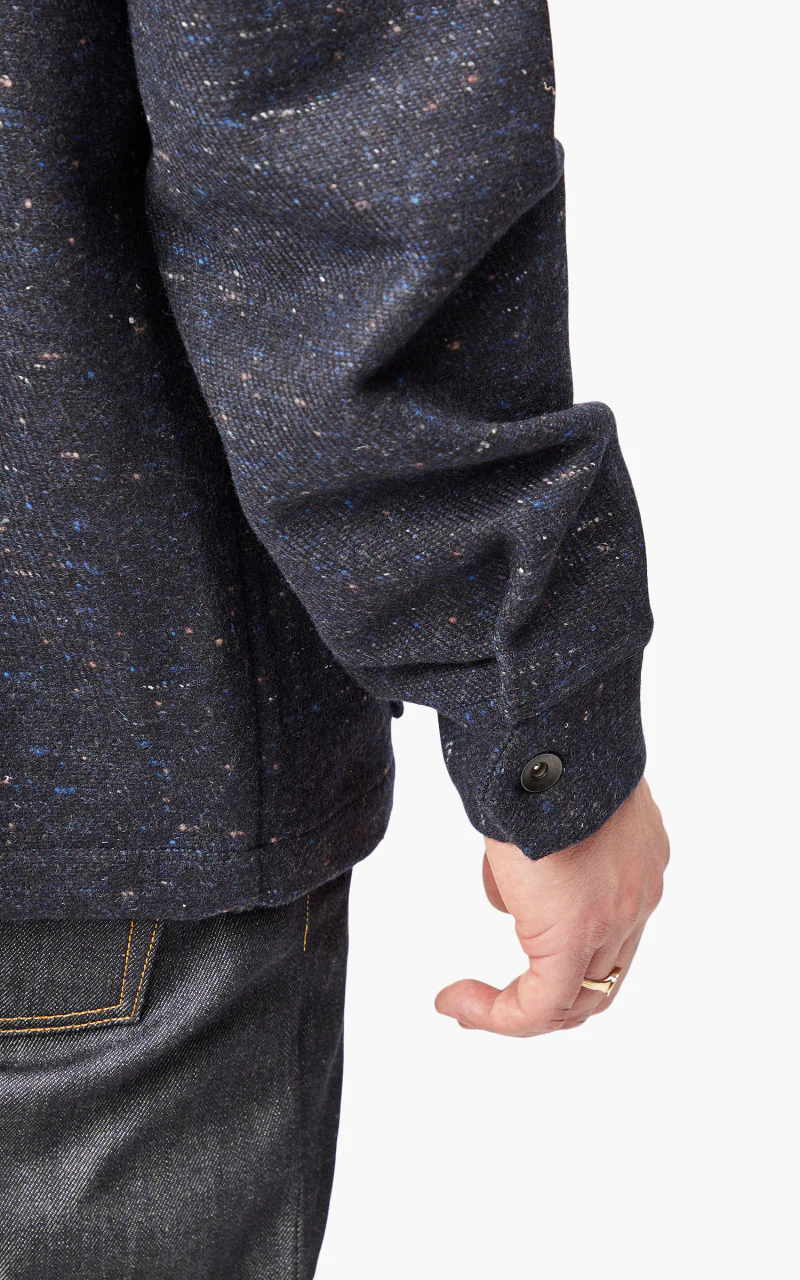 Tellason Coverall Jacket Tommy Wool Navy - Image 6