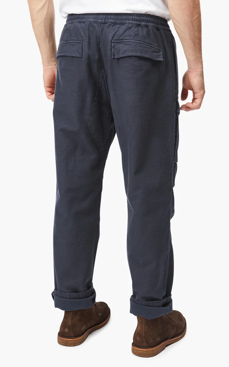 Tellason Easy Pant Sateen Dark Navy - Image 4
