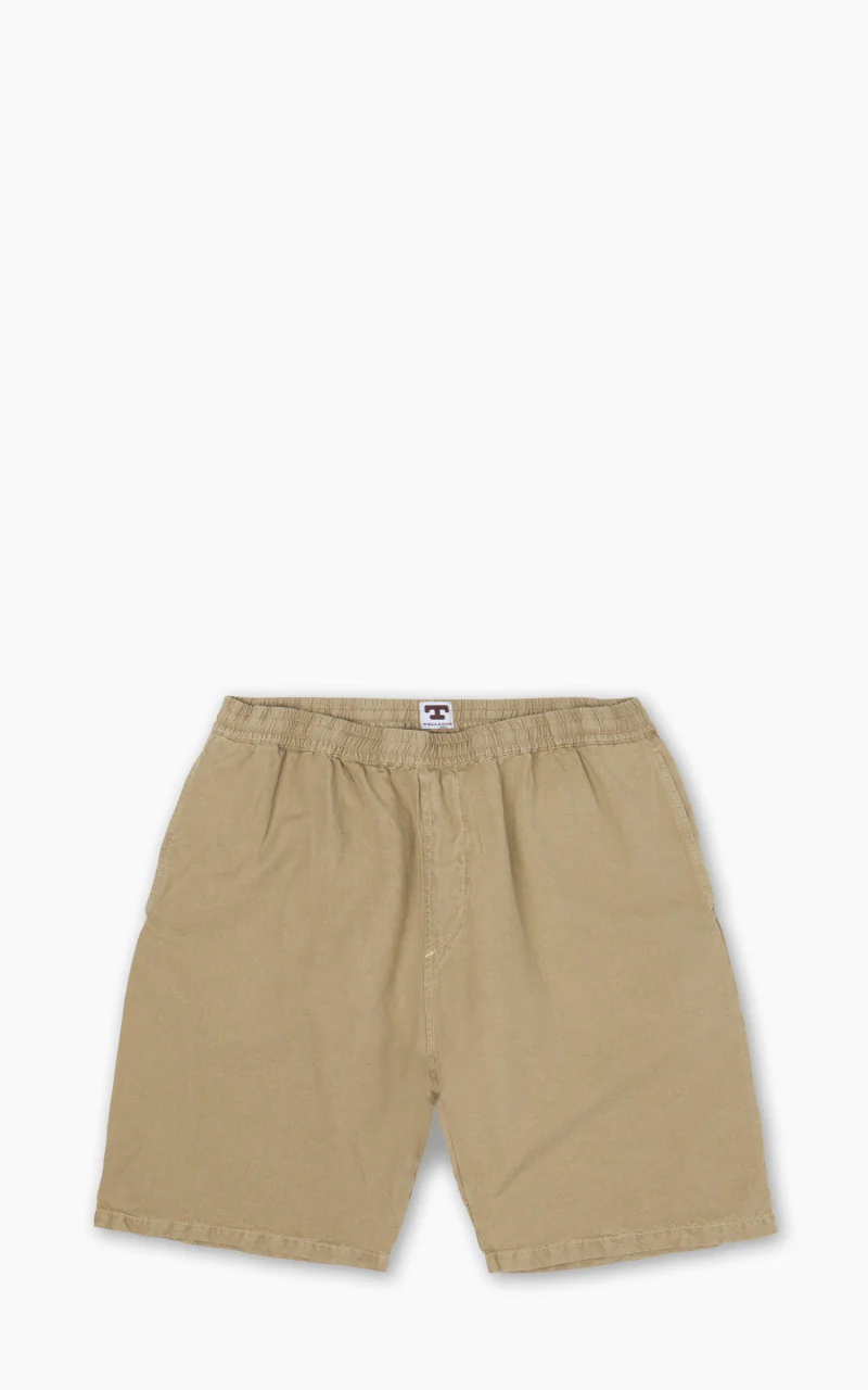 Tellason Easy Shorts Cotton Linen Slub Desert Sand