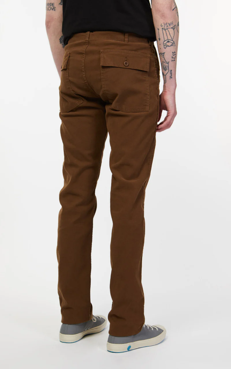 Tellason Fatigue Pant Tapered Gelsomino Mocha Brown - Image 6