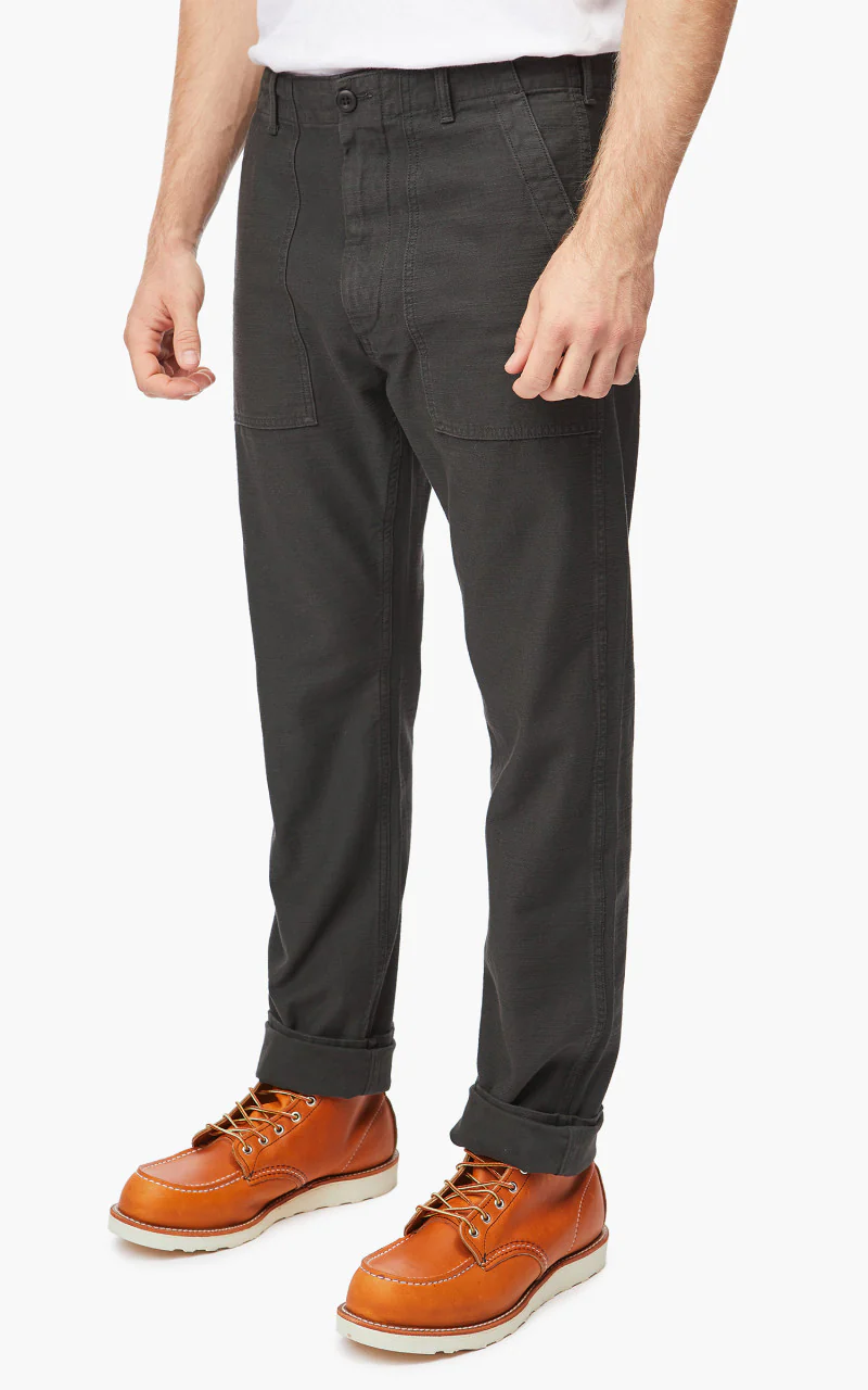 Tellason Fatigue Pant Tapered Sateen Espresso - Image 3