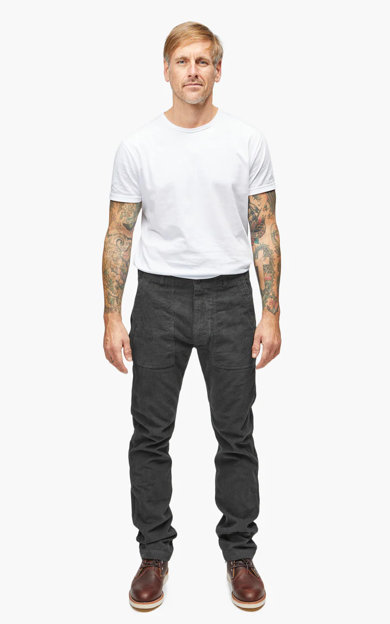 Tellason Fatigue Pant Vell 11 Corduroy Espresso - Image 2