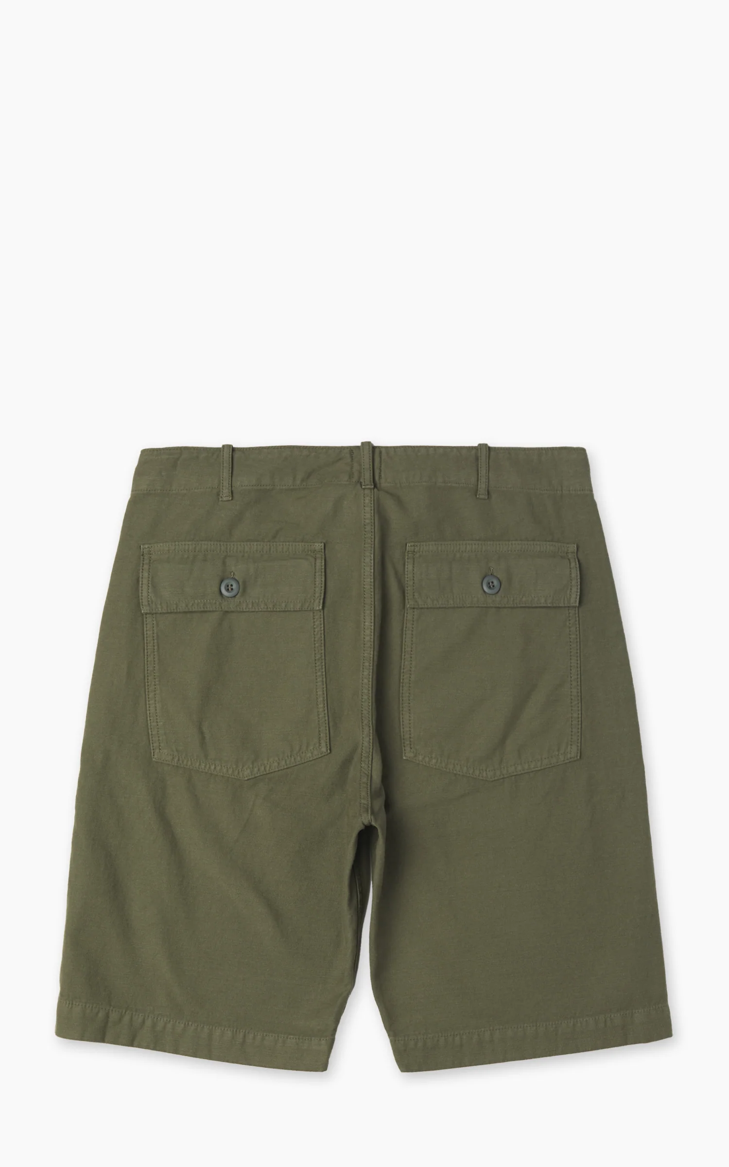 Tellason Fatigue Shorts Cotton Sateen Olive - Image 3