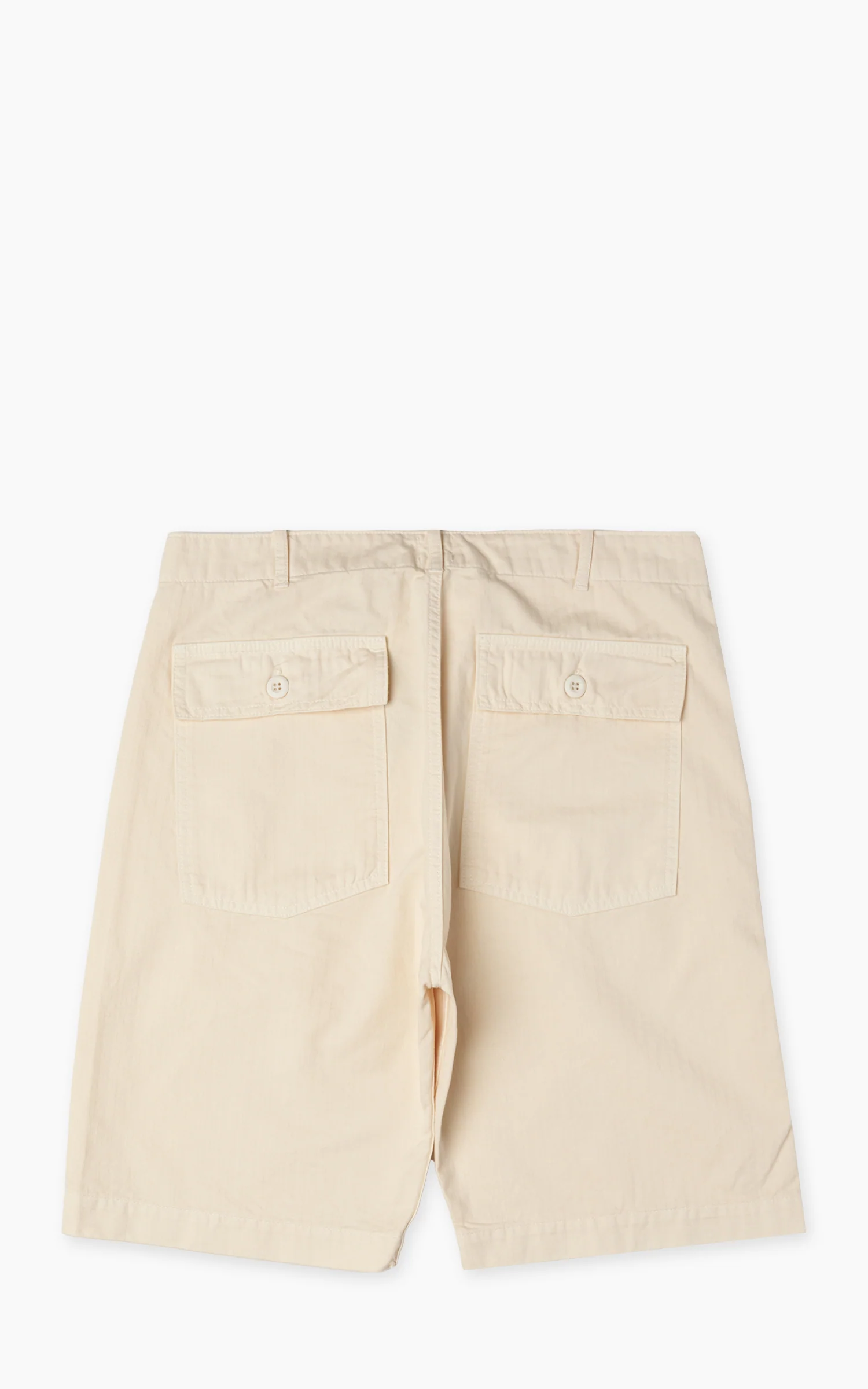 Tellason Fatigue Shorts Herringbone Twill Bone - Image 3