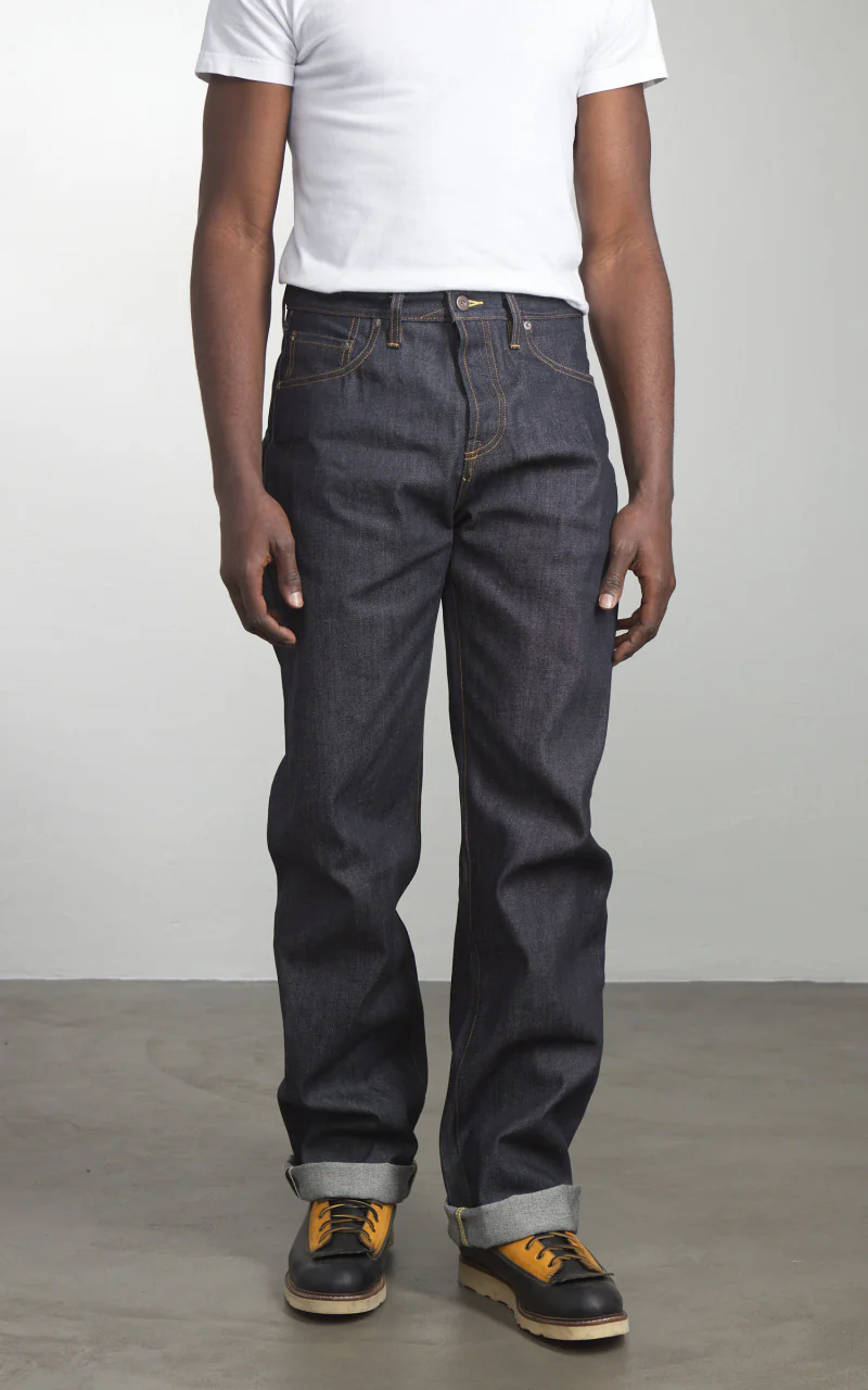 Tellason Fredy Kaihara Mills Selvage Unwashed Indigo 12.5oz - Image 2