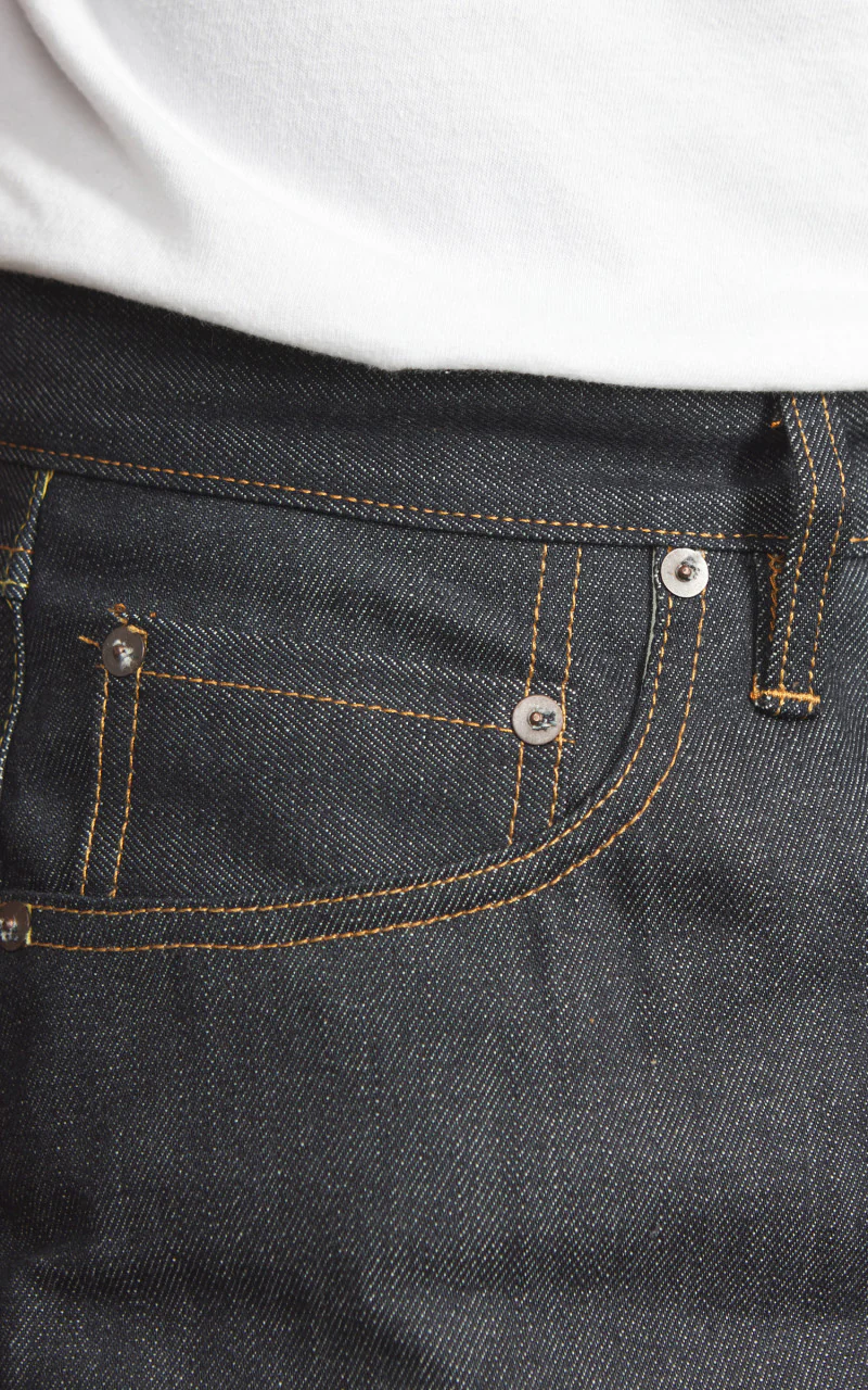 Tellason Fredy Kaihara Mills Selvage Unwashed Indigo 12.5oz - Image 6