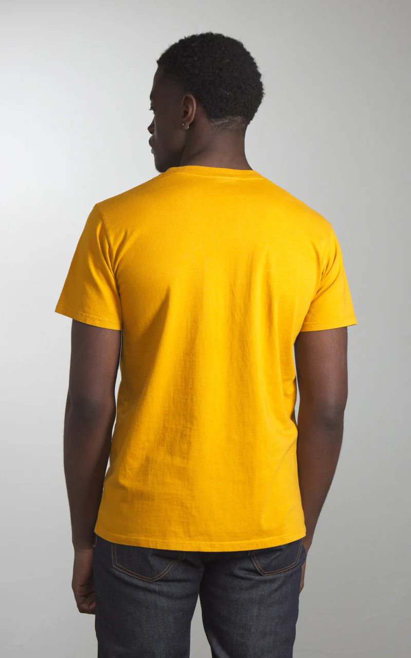 Tellason Heavyweight Pocket T-Shirt Gold - Image 3