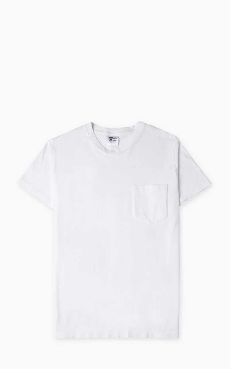 Tellason Heavyweight Pocket T-Shirt White