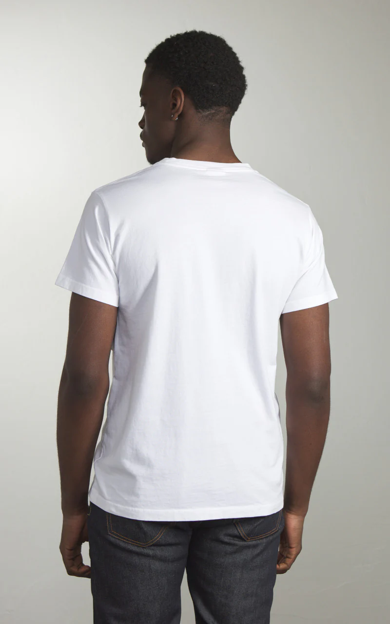 Tellason Heavyweight Pocket T-Shirt White - Image 3
