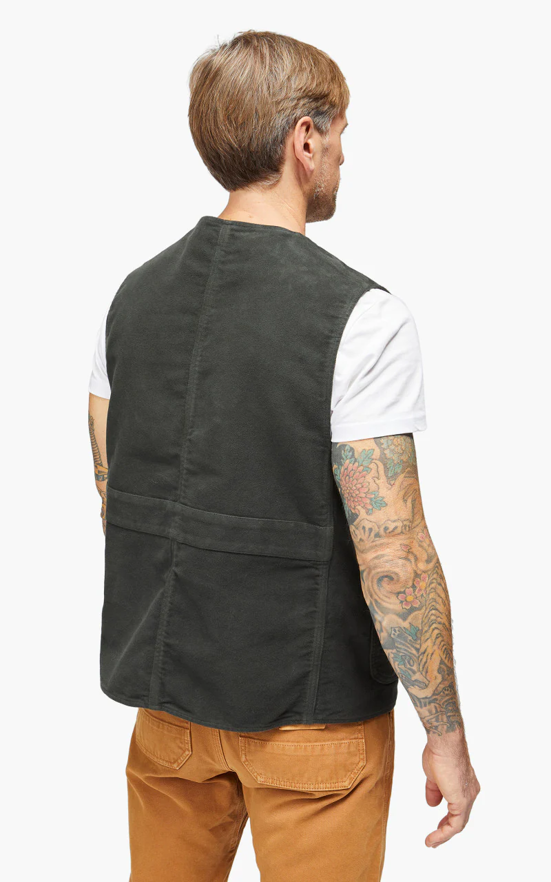 Tellason Hunting Vest Heavy Moleskin Espresso - Image 3