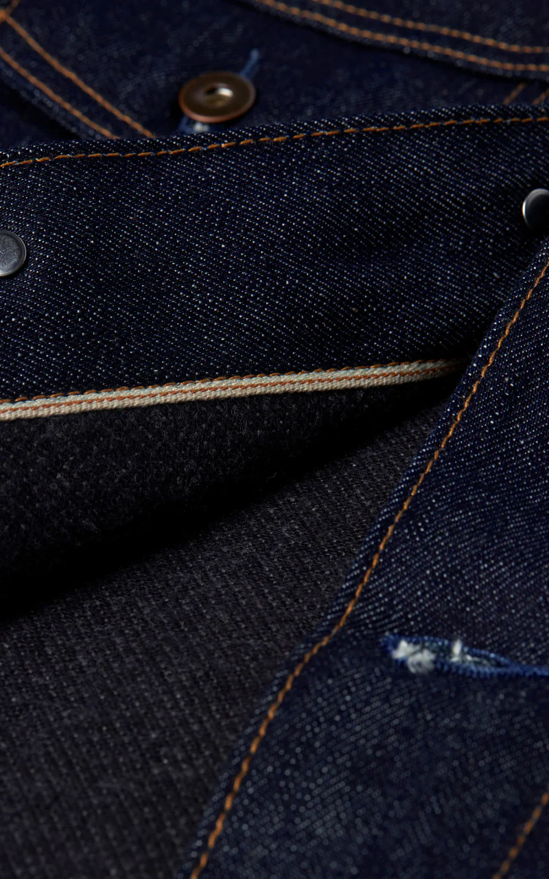 Tellason Jean Jacket Blanket Lined Selvedge Denim 16.5oz - Image 3