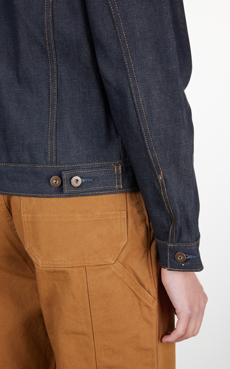 Tellason Jean Jacket Blanket Lined Selvedge Denim 16.5oz - Image 7