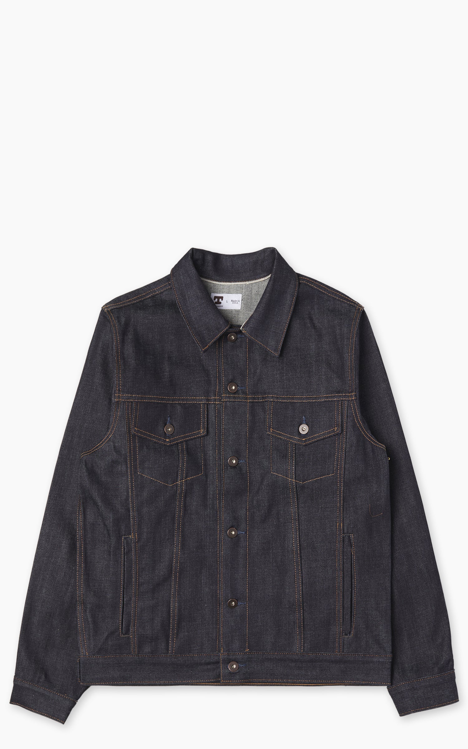 Tellason Jean Jacket Selvedge Denim Indigo 14.75oz