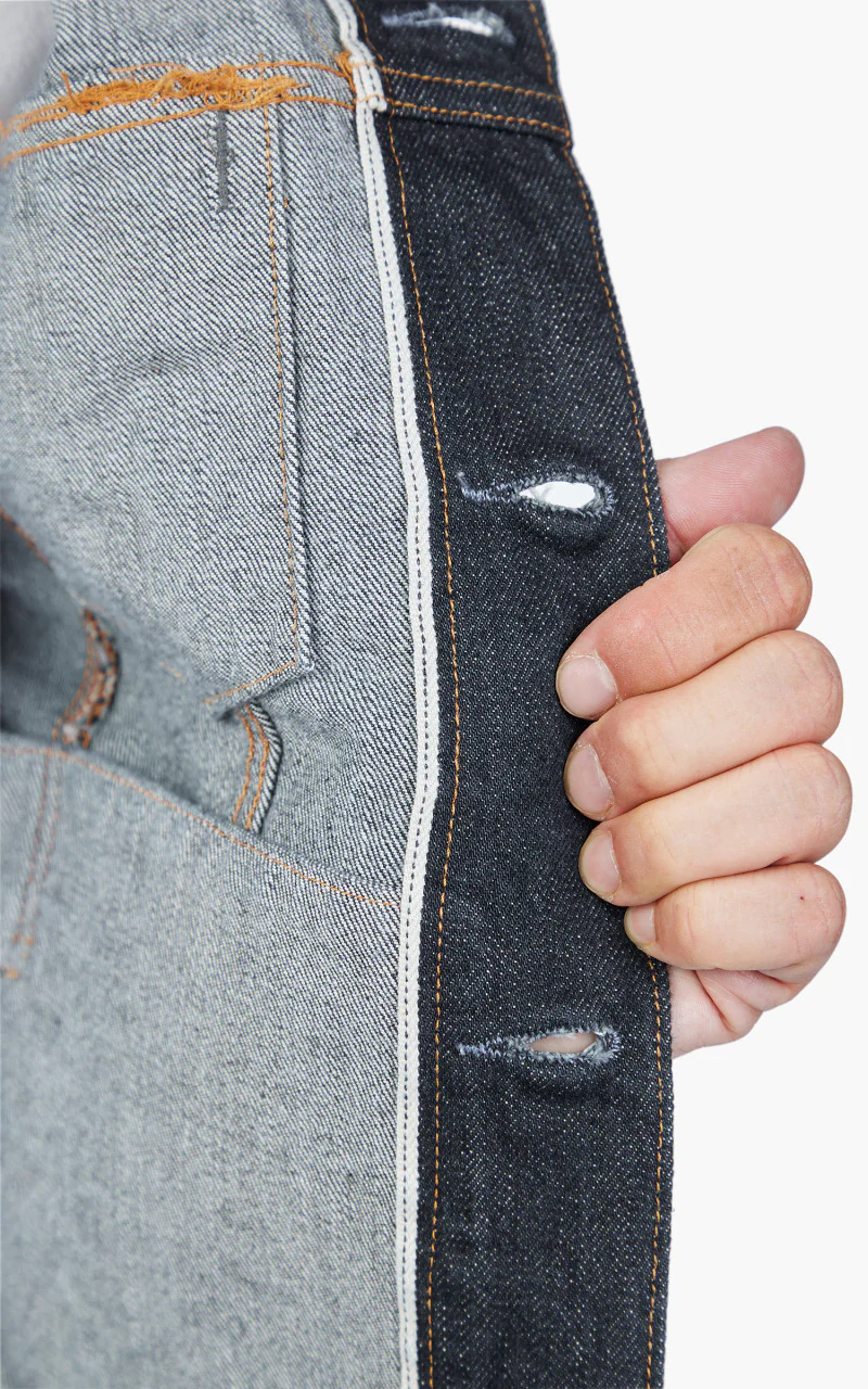 Tellason Jean Jacket Selvedge Denim Rinsed Indigo - Image 6