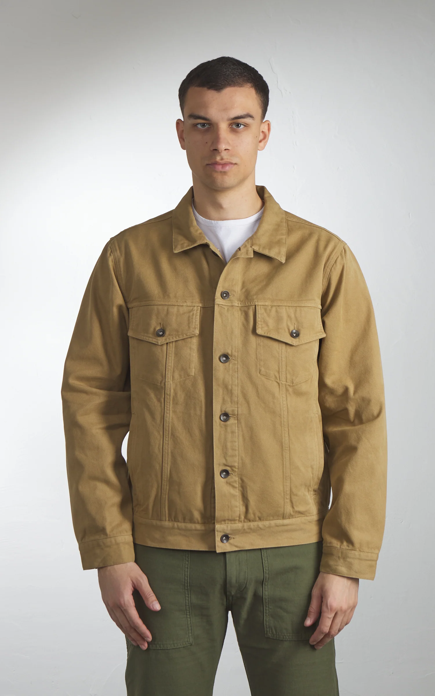 Tellason Jean Jacket Soul Canvas Desert Sand - Image 2