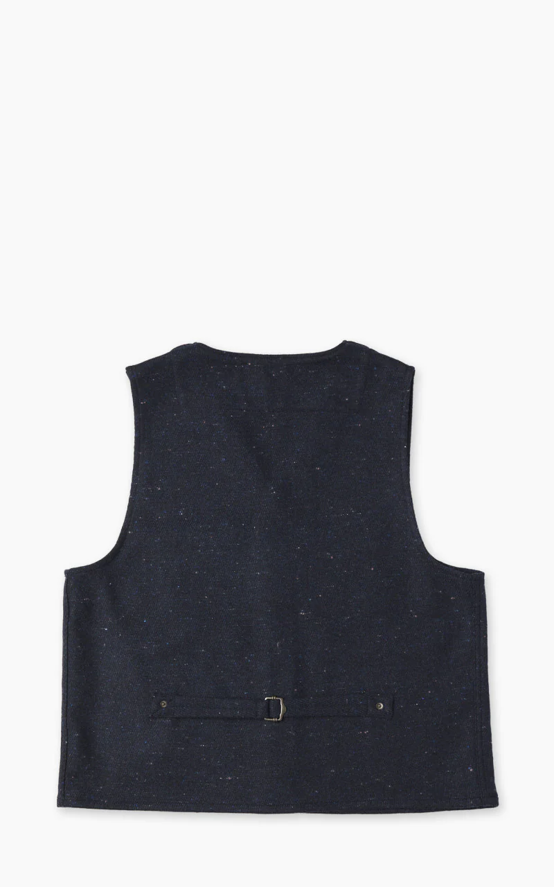 Tellason JK Vest Tommy Wool Navy - Image 3