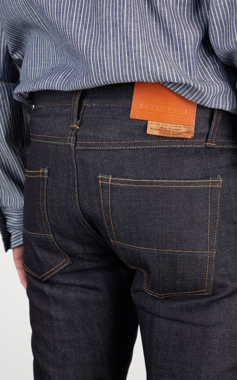 Tellason John Graham Mellor Kaihara Mills Indigo Selvage 14.75oz - Image 9