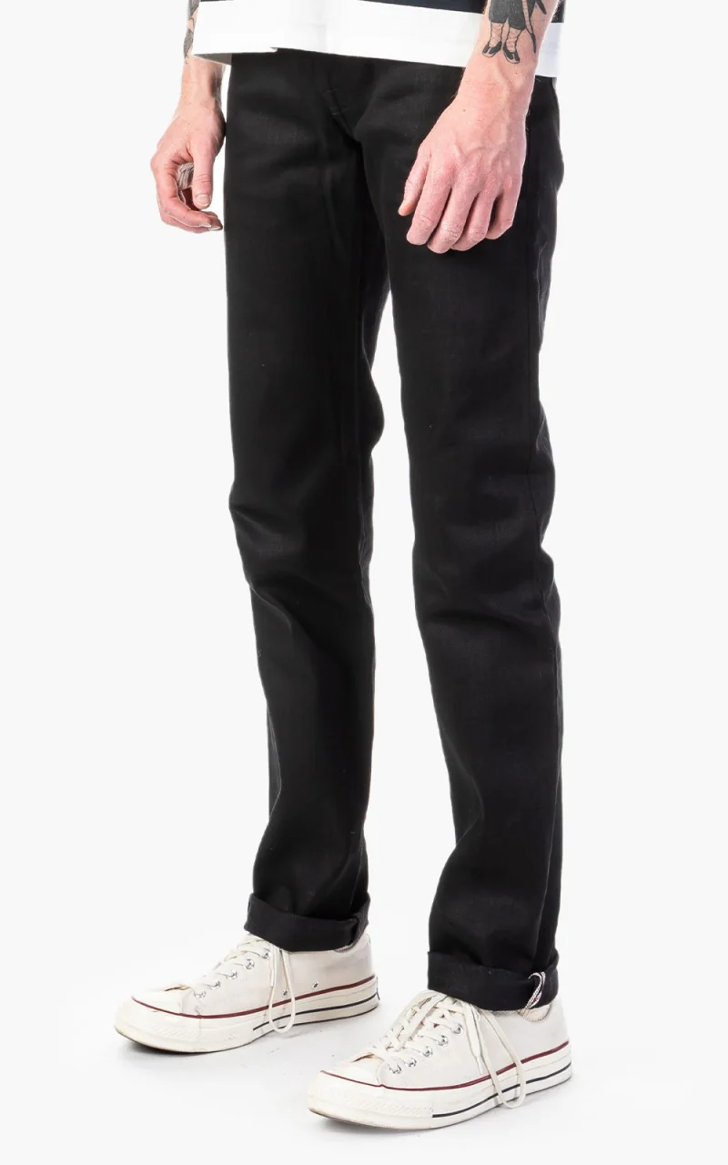 Tellason Ladbroke Grove Black Selvage Unwashed 13.5oz - Image 4