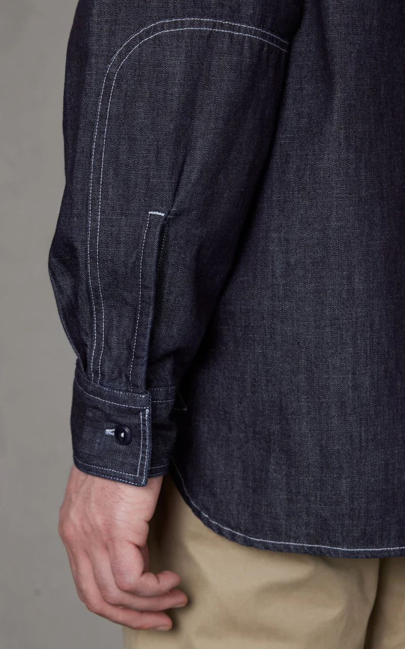 Tellason Marine Shirt Dry Indigo - Image 6